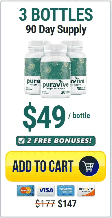 Puravive 3 bottle price